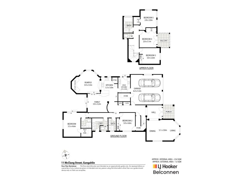 11 McClung Street, Gungahlin ACT 2912 Floorplan