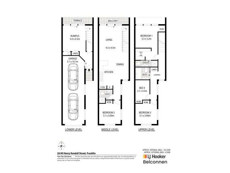 26/40 Henry Kendall Street, Franklin ACT 2913 Floorplan