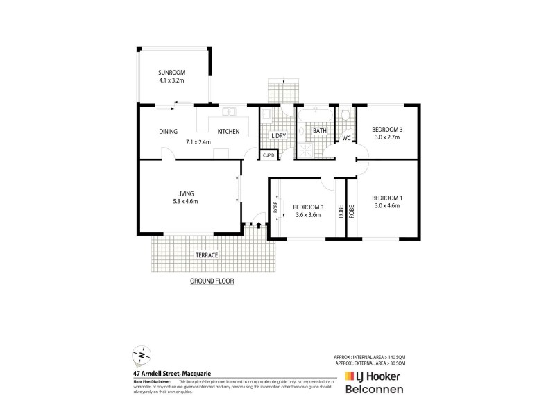 47 Arndell Street, Macquarie ACT 2614 Floorplan