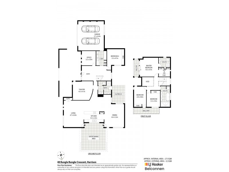 48 Bungle Bungle Crescent, Harrison ACT 2914 Floorplan