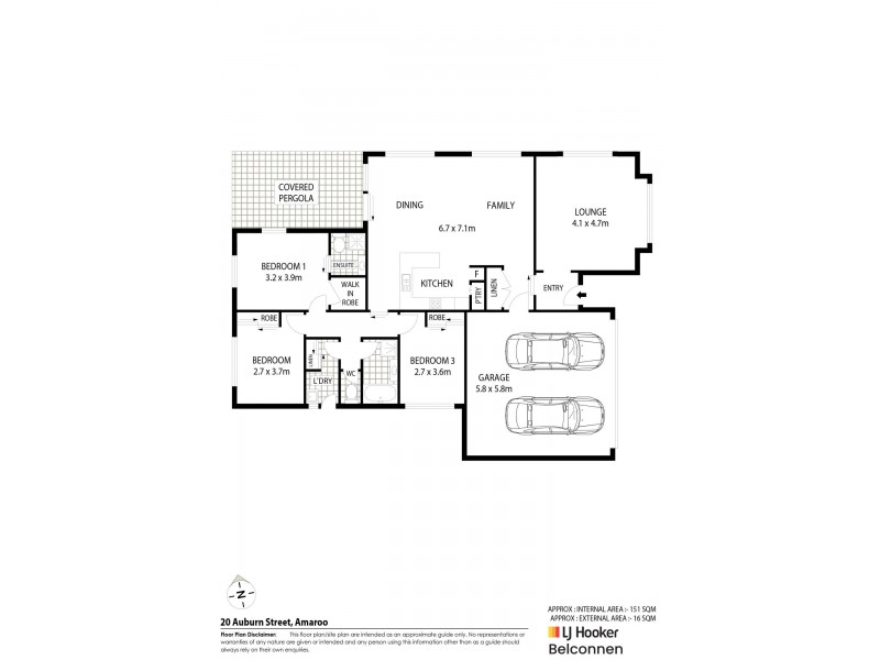 20 Auburn Street, Amaroo ACT 2914 Floorplan