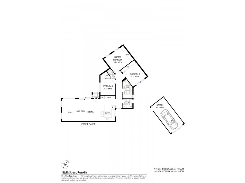 1 Rolls Street, Franklin ACT 2913 Floorplan