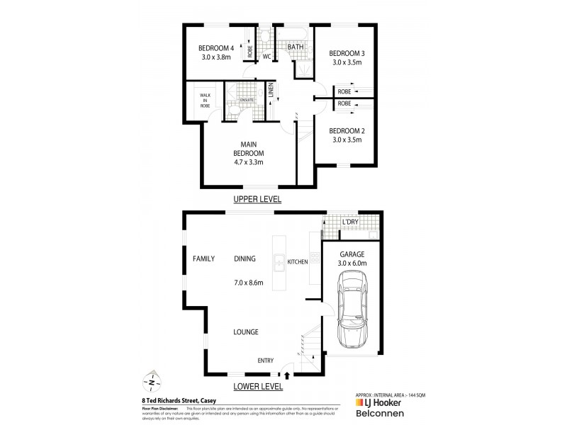 8 Ted Richards Street, Casey ACT 2913 Floorplan