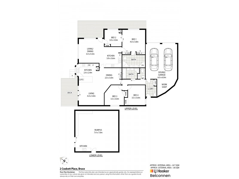 9/2 Cobbett Place, Bruce ACT 2617 Floorplan