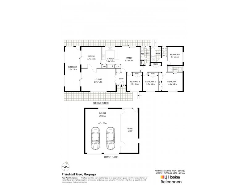 41 Archdall Street, Macgregor ACT 2615 Floorplan