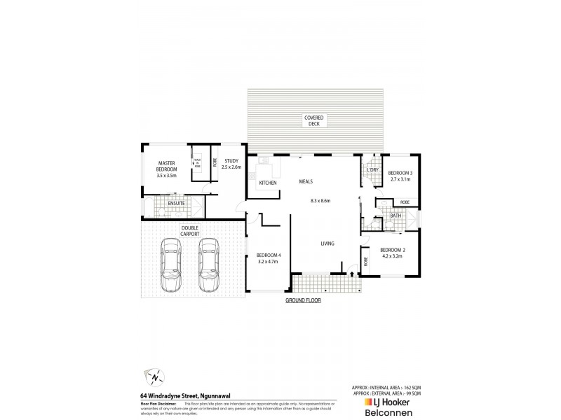 64 Windradyne Street, Ngunnawal ACT 2913 Floorplan