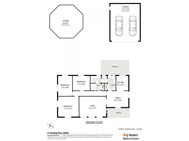 27 Hosking Place, Melba ACT 2615 Floorplan