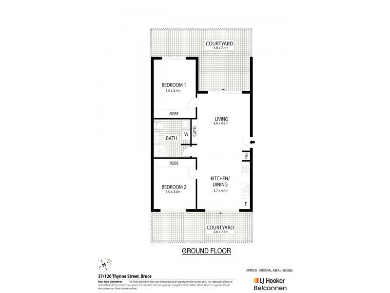 37/120 Thynne Street, Bruce ACT 2617 Floorplan
