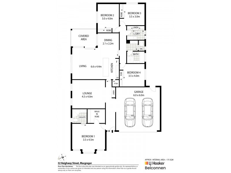 32 Heighway Street, Macgregor ACT 2615 Floorplan