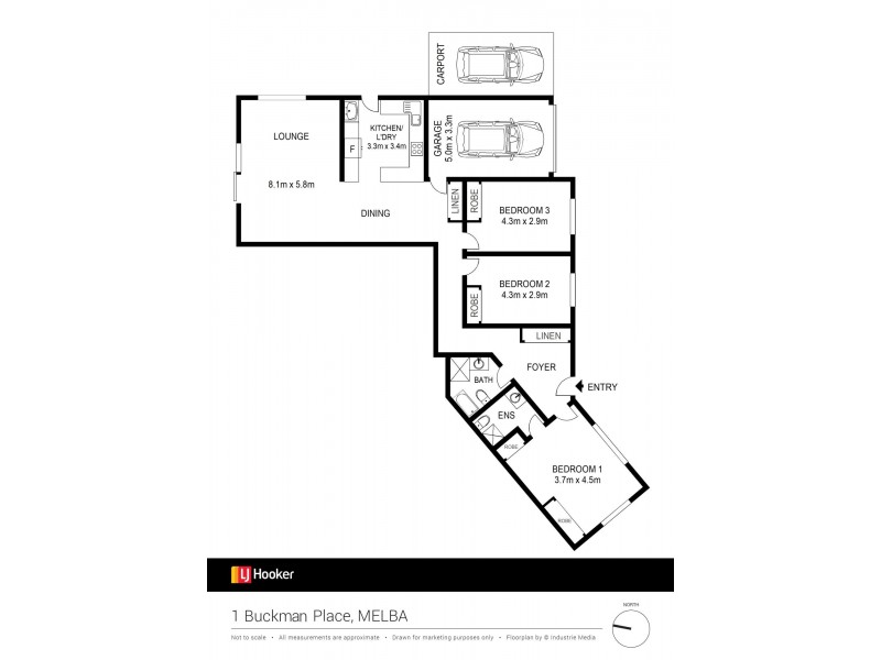 2/1 Buckman Place, Melba ACT 2615 Floorplan