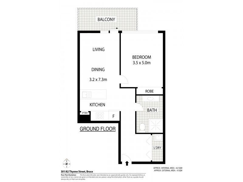 301/82 Thynne Street, Bruce ACT 2617 Floorplan