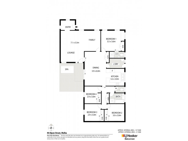 40 Alpen Street, Melba ACT 2615 Floorplan
