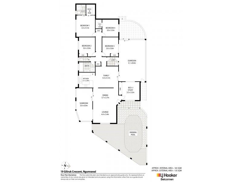 19 Giliruk Crescent, Ngunnawal ACT 2913 Floorplan