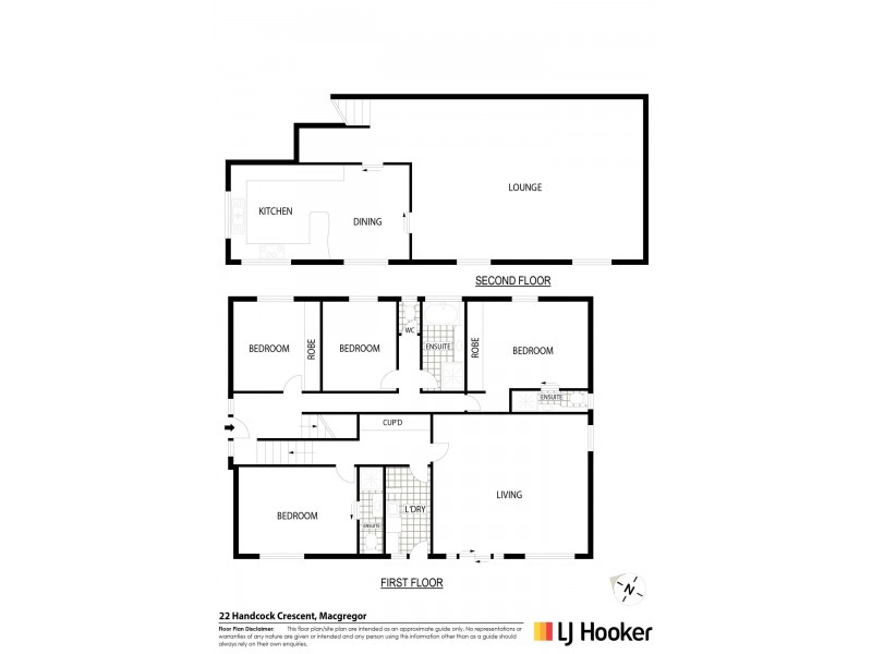 22 Handcock Crescent, Macgregor ACT 2615 Floorplan