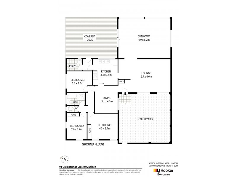 91 Onkaparinga Crescent, Kaleen ACT 2617