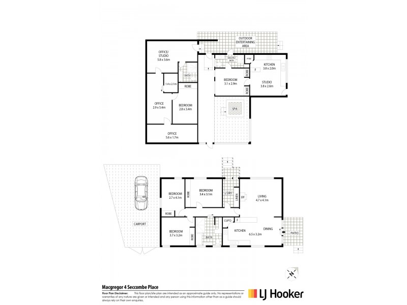 4 Seccombe Place, Macgregor ACT 2615 Floorplan