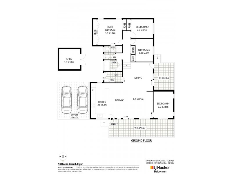 13 Huelin Circuit, Flynn ACT 2615 Floorplan