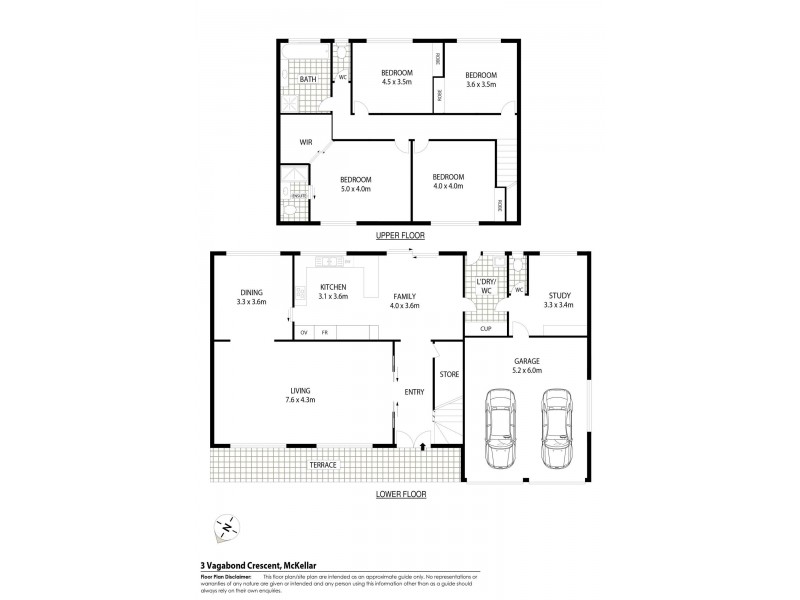 3 Vagabond Crescent, Mckellar ACT 2617 Floorplan