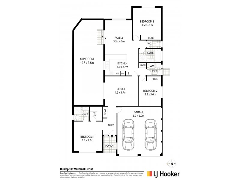 109 Marchant Circuit, Dunlop ACT 2615 Floorplan