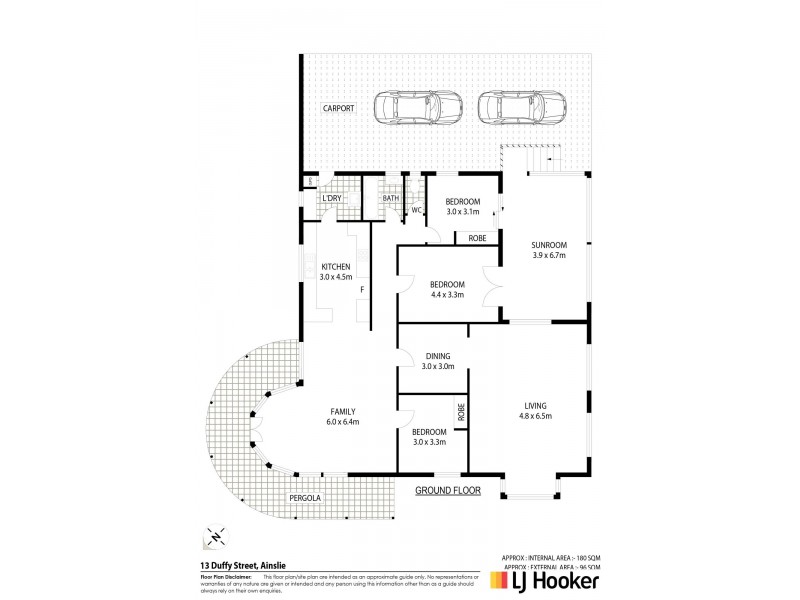 13 Duffy Street, Ainslie ACT 2602 Floorplan