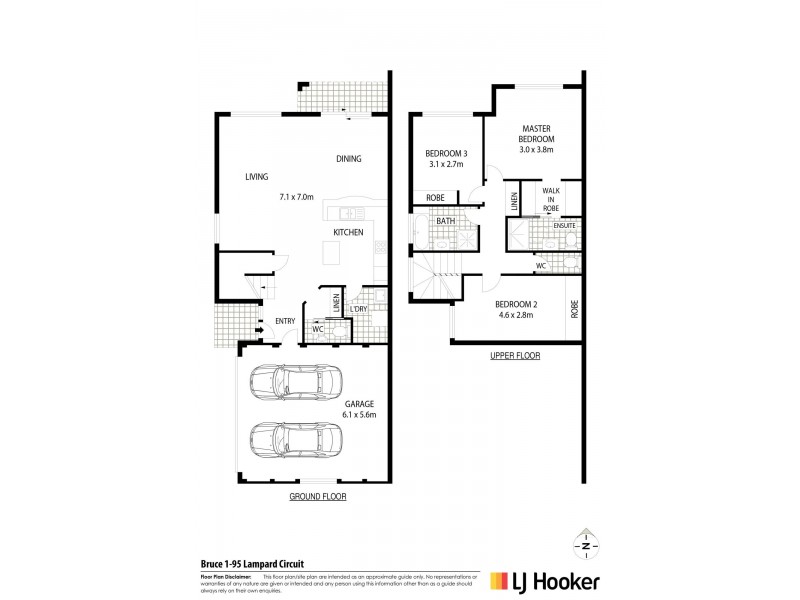 1/95 Lampard Circuit, Bruce ACT 2617 Floorplan