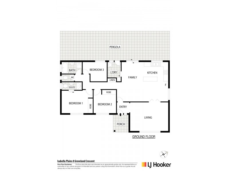8 Groveland Crescent, Isabella Plains ACT 2905 Floorplan