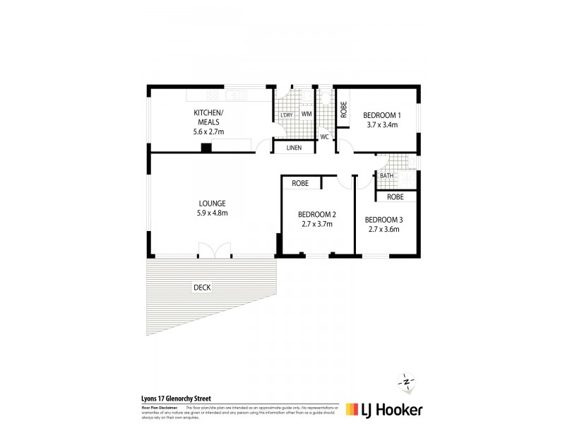 17 Glenorchy Street, Lyons ACT 2606 Floorplan