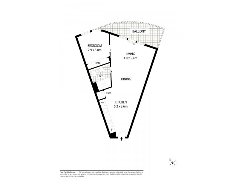 215/1 Anthony Rolfe Avenue, Gungahlin ACT 2912 Floorplan