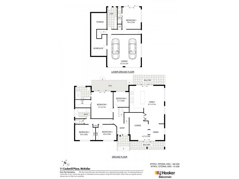 11 Cockerill Place, Mckellar ACT 2617 Floorplan