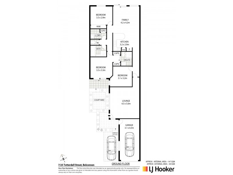 7/25 Totterdell Street, Belconnen ACT 2617 Floorplan