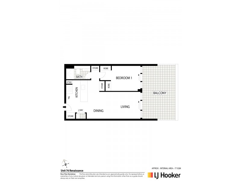 76/11 Light Street, Griffith ACT 2603 Floorplan