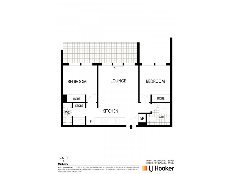 353 Mulberry, Dickson ACT 2602 Floorplan
