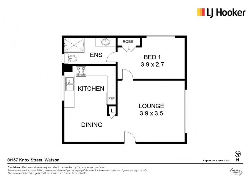 8/157 Knox Street, Watson ACT 2602