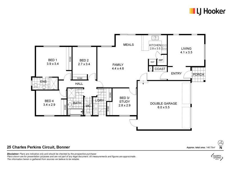 25 Charles Perkins Circuit, Bonner ACT 2914