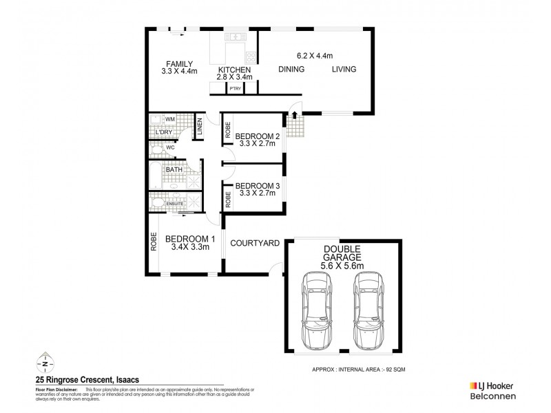 25 Ringrose Crescent, Isaacs ACT 2607