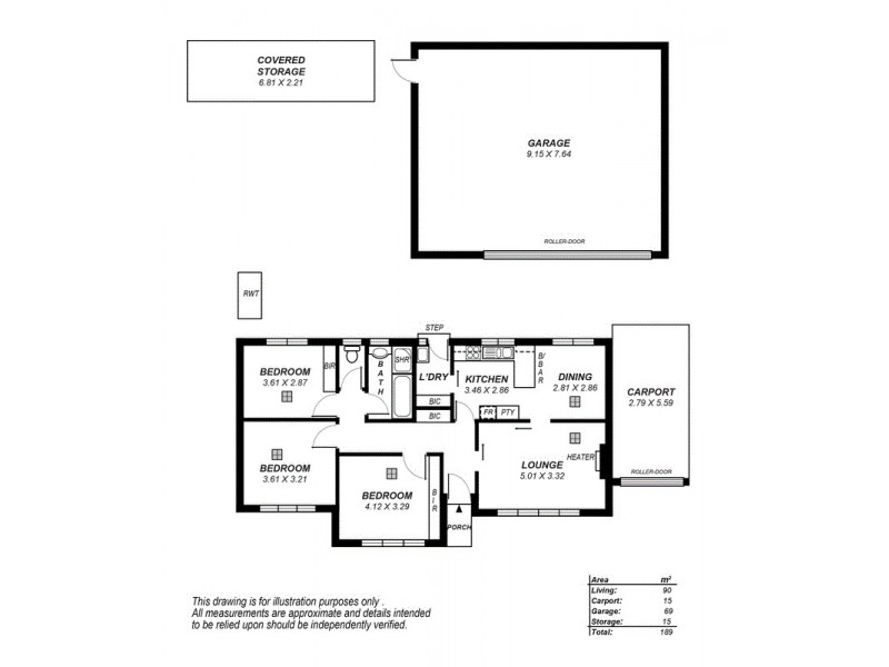 1 Ralph Street, Sturt SA 5047 Floorplan