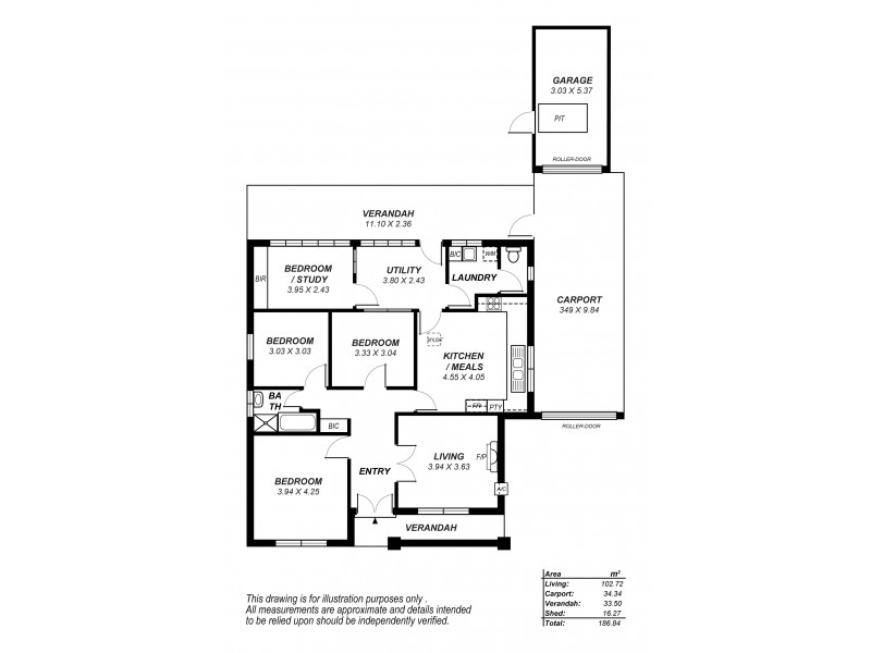 24 Martins Road, Seaton SA 5023 Floorplan
