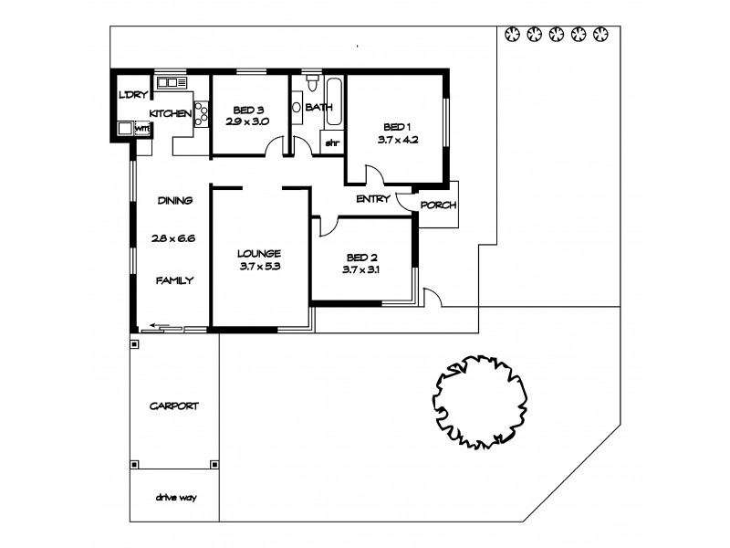 6 Tyrie Avenue, Findon SA 5023 Floorplan
