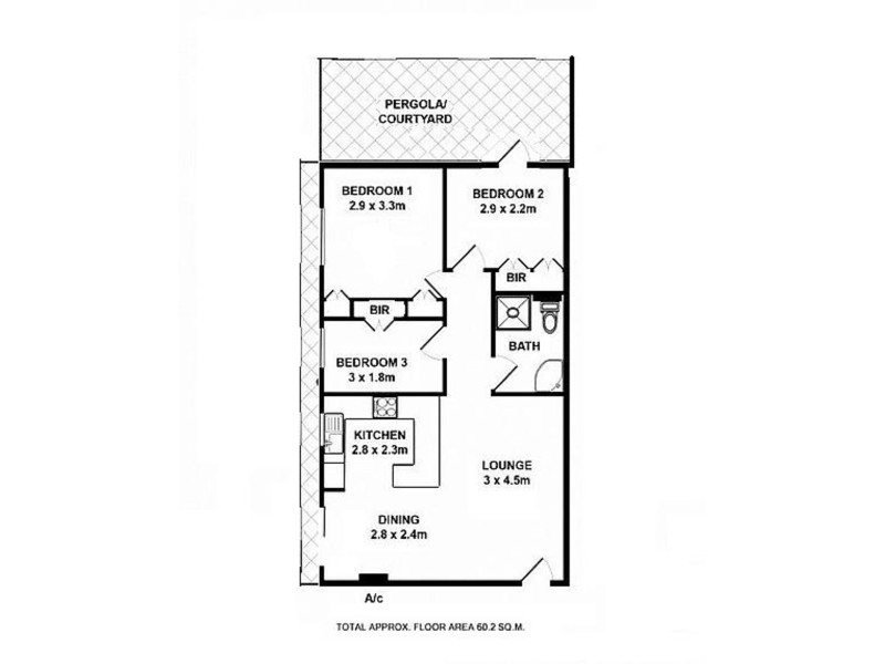 3/35 Nile Street, Glenelg SA 5045 Floorplan