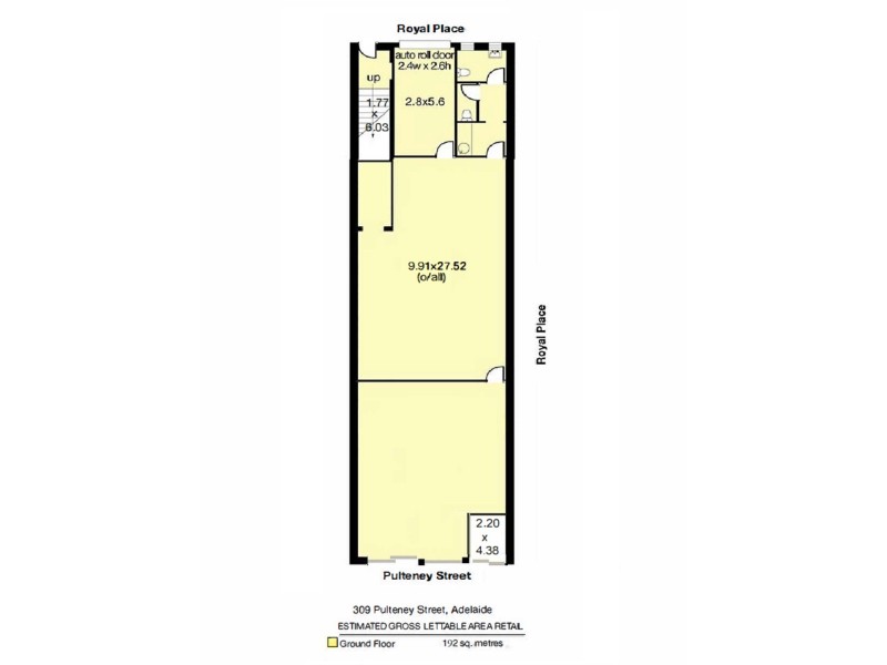 Ground Floor/309A Pulteney Street, Adelaide SA 5000 Floorplan