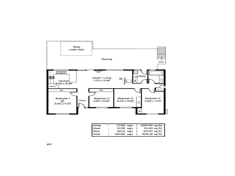 9 Norman Road, Bridgewater SA 5155 Floorplan