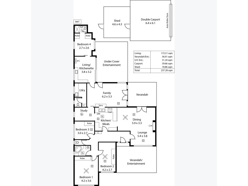 29 Riverway, Fulham Gardens SA 5024 Floorplan