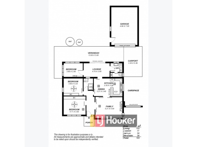 20 Belfast Street, Henley Beach SA 5022 Floorplan