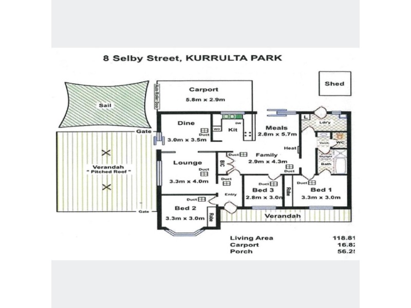 1/8 Selby Street, Kurralta Park SA 5037 Floorplan