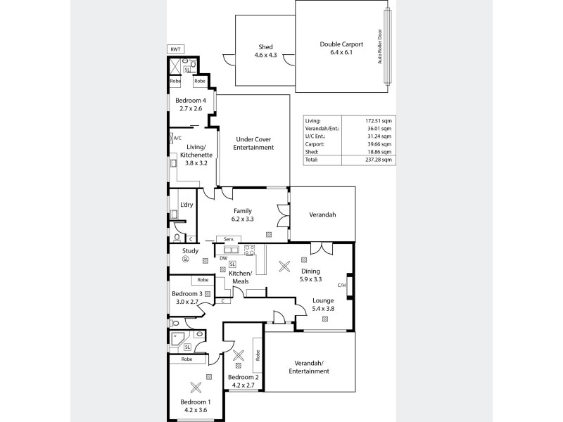 29 Riverway, Fulham Gardens SA 5024 Floorplan