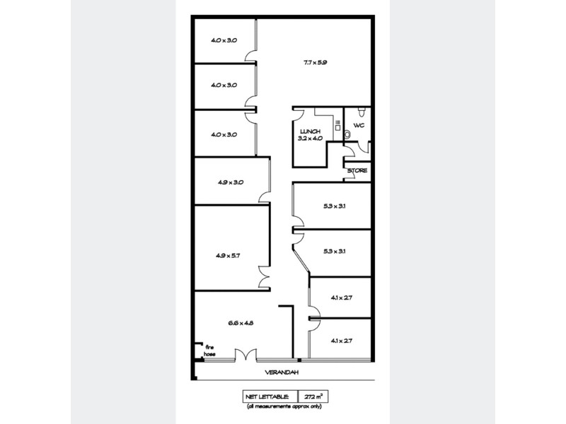 1/166 – 168 Grange Road, Flinders Park SA 5025 Floorplan