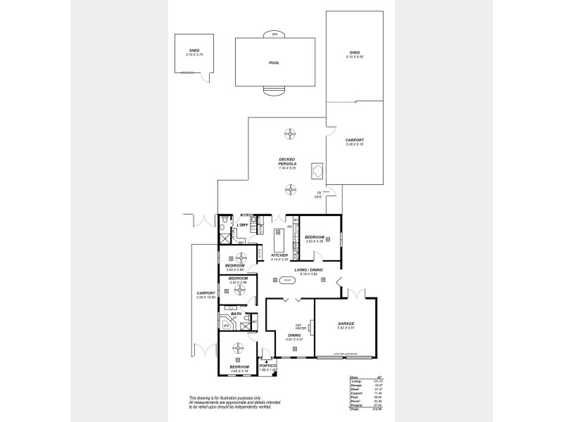 21 Murray Street, Fulham Gardens SA 5024 Floorplan