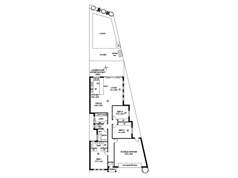 1C Newport Rd, Woodville West SA 5011 Floorplan