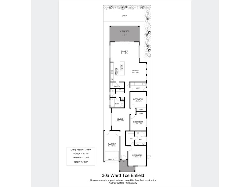 30a Ward Terrace, Enfield SA 5085 Floorplan