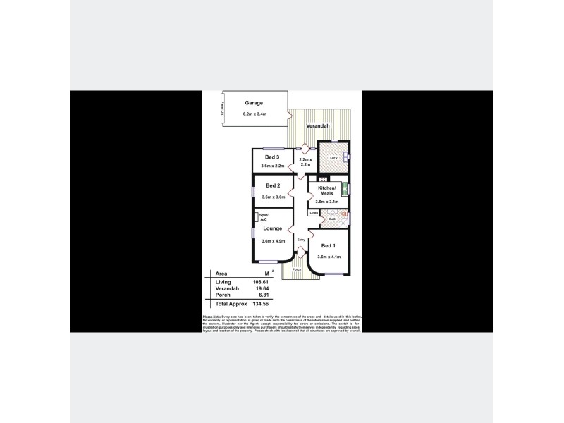 53 Cleveland Tce, Ottoway SA 5013 Floorplan